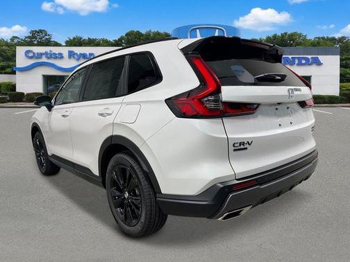 Platinum White Pearl 2026 Honda CR-V Hybrid Sport Touring AWD