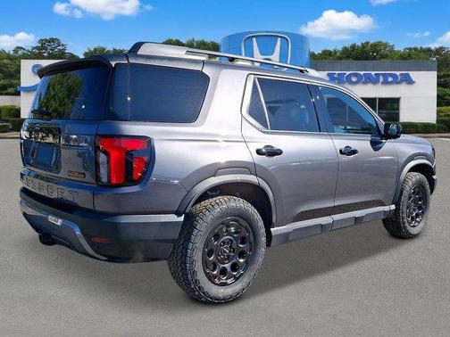 Modern Steel Metallic 2026 Honda Passport AWD TrailSport Elite Blackout