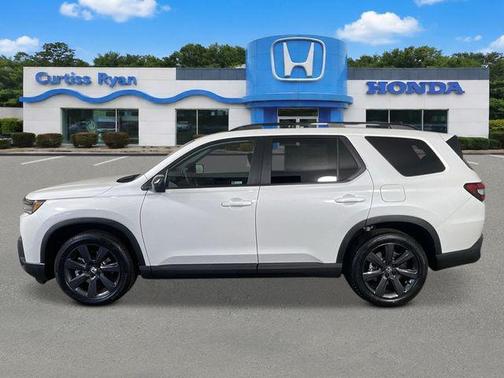 Platinum White Pearl 2026 Honda Pilot Sport