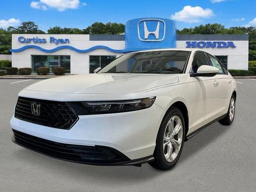 Platinum White Pearl 2026 Honda Accord LX 1.5T