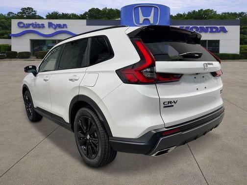 Platinum White Pearl 2026 Honda CR-V Hybrid Sport Touring AWD