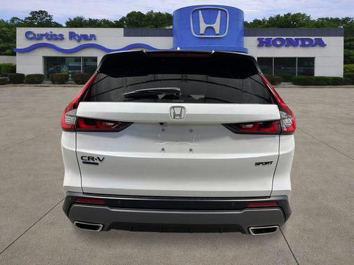 Platinum White Pearl 2026 Honda CR-V Hybrid Sport-L AWD