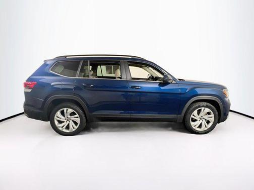 Tourmaline Blue Metallic 2023 Volkswagen Atlas 2.0T SE w/Technology 4MOTION
