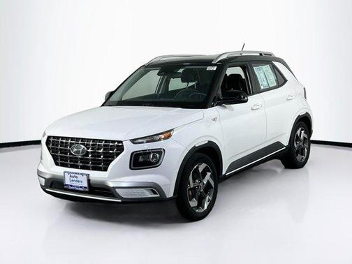 Lunar White 2023 Hyundai VENUE Limited