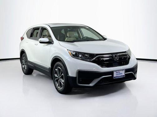 Platinum White Pearl 2022 Honda CR-V AWD EX