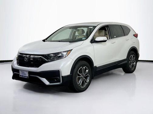 Platinum White Pearl 2022 Honda CR-V AWD EX