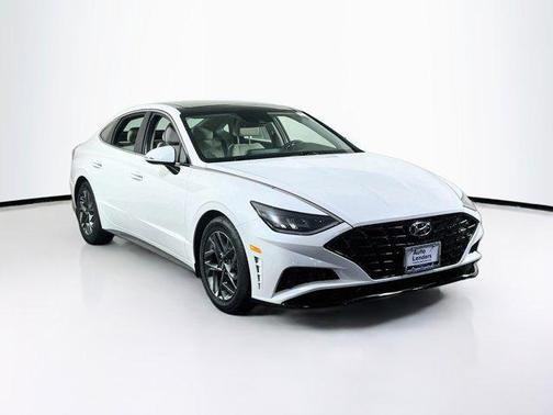 Serenity White 2023 Hyundai SONATA SEL