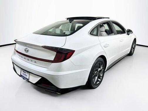 Serenity White 2023 Hyundai SONATA SEL