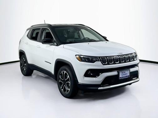 Bright White Clearcoat 2022 Jeep Compass Limited