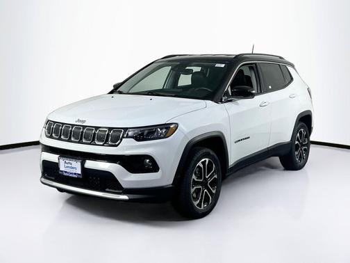 Bright White Clearcoat 2022 Jeep Compass Limited