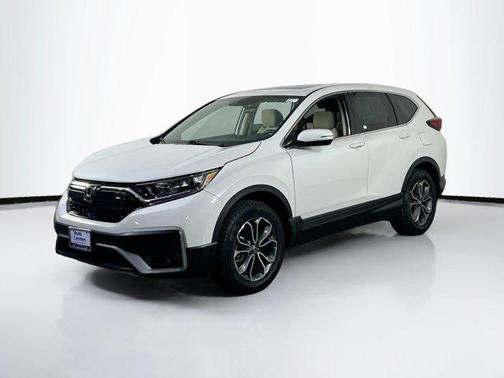 Platinum White Pearl 2022 Honda CR-V AWD EX