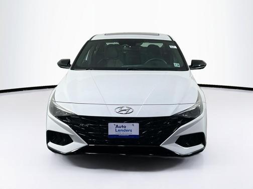 Lunar White 2023 Hyundai ELANTRA N Line