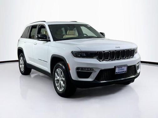 Bright White Clearcoat 2023 Jeep Grand Cherokee Limited