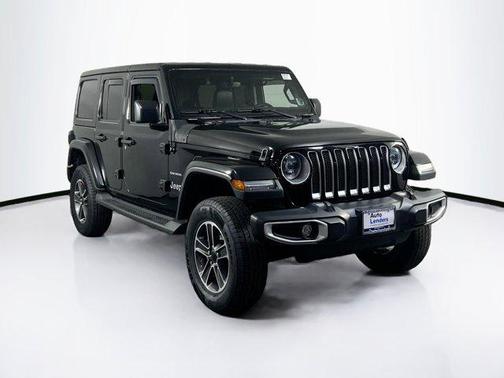 Black Clearcoat 2023 Jeep Wrangler 4-Door Sahara 4x4