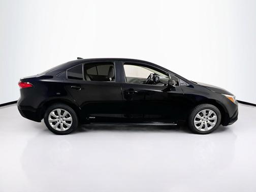 Midnight Black Metallic 2023 Toyota Corolla Hybrid LE
