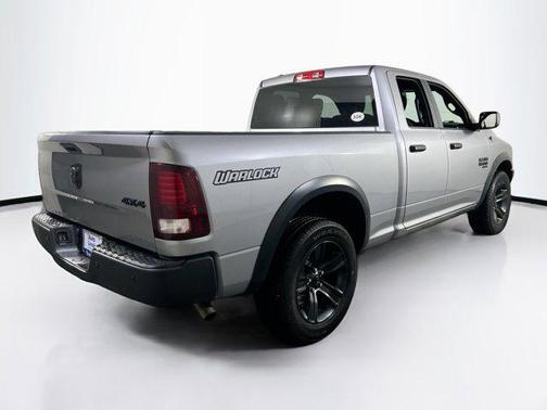 Billet Silver Metallic Clearcoat 2022 RAM 1500 Classic Warlock Quad Cab 4x4 6'4' Box