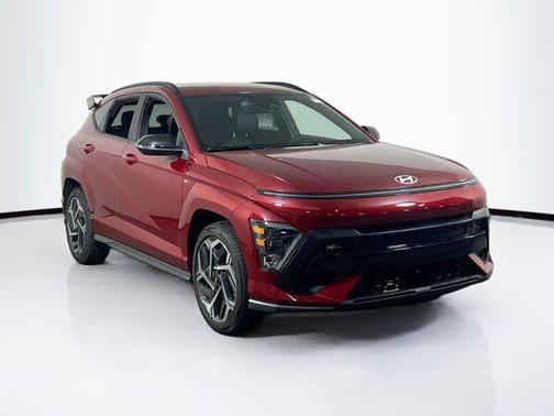 Ultimate Red Metallic 2025 Hyundai KONA N Line S