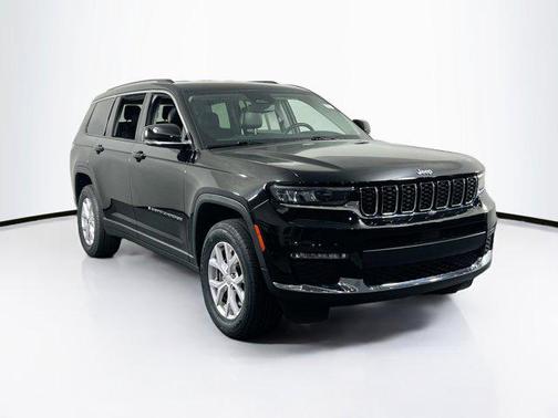 Diamond Black Crystal Pearlcoat 2022 Jeep Grand Cherokee L Limited