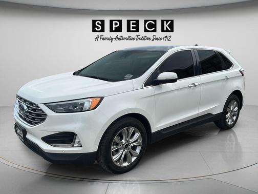 Star White 2023 Ford Edge Titanium