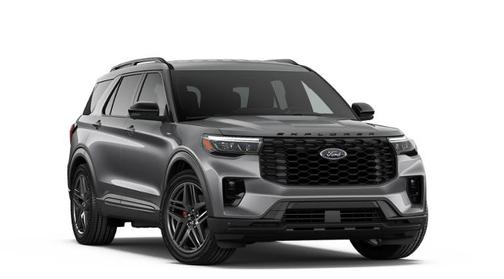 Gray Metallic 2026 Ford Explorer ST-Line