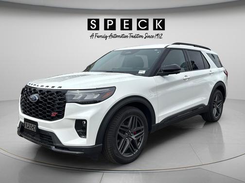 White Metallic 2026 Ford Explorer ST