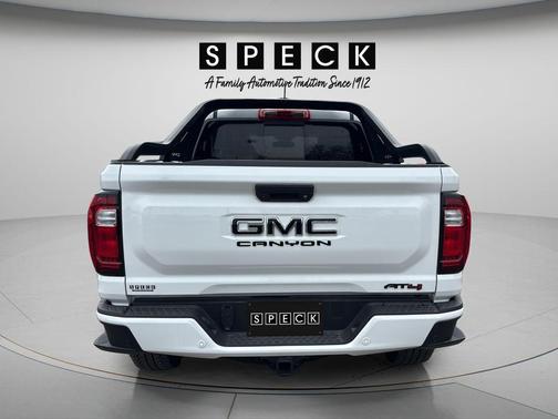 Summit White 2025 GMC Canyon AT4