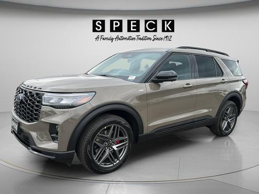 Gray 2026 Ford Explorer ST-Line