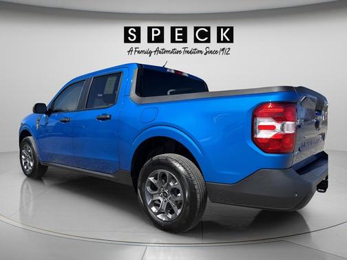 Blue 2026 Ford Maverick XLT