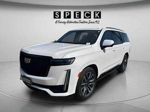 Crystal White Tri-Coat 2023 Cadillac Escalade Sport