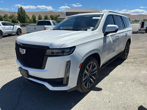 Crystal White Tri-Coat 2023 Cadillac Escalade Sport