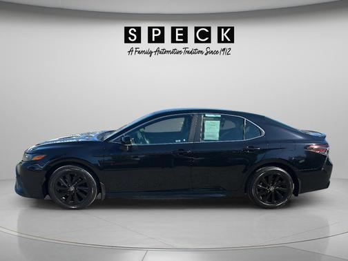 Midnight Black Metallic 2024 Toyota Camry SE Nightshade