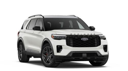 White 2026 Ford Explorer ST-Line