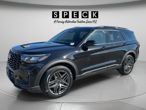 Black Metallic 2026 Ford Explorer ST-Line