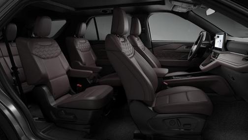 Gray Metallic 2026 Ford Explorer Platinum