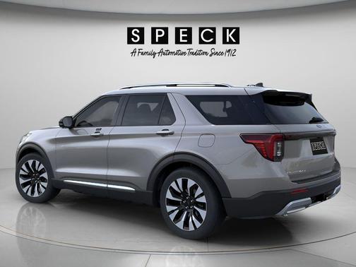 Carbonized Gray Metallic 2026 Ford Explorer Platinum