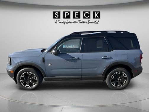 Azure Gray Metallic 2025 Ford Bronco Sport Outer Banks