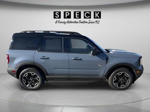Azure Gray Metallic 2025 Ford Bronco Sport Outer Banks