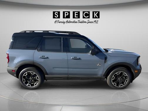 Azure Gray Metallic 2025 Ford Bronco Sport Outer Banks