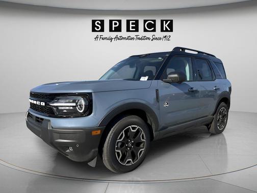 Azure Gray Metallic 2025 Ford Bronco Sport Outer Banks