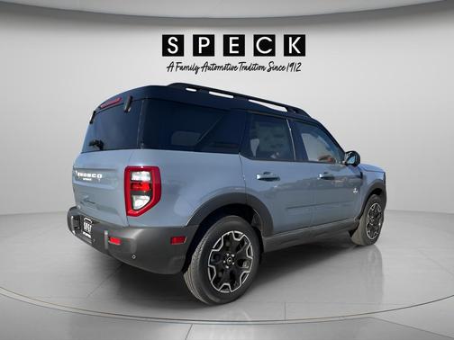 Azure Gray Metallic 2025 Ford Bronco Sport Outer Banks