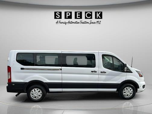 Oxford White 2024 Ford Transit-350 XLT