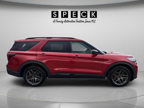 Red 2026 Ford Explorer ST