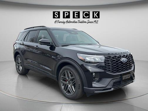 Agate Black Metallic 2026 Ford Explorer ST