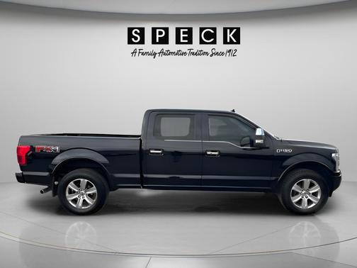 Shadow Black 2018 Ford F-150 Platinum