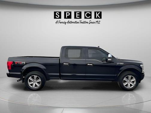 Shadow Black 2018 Ford F-150 Platinum
