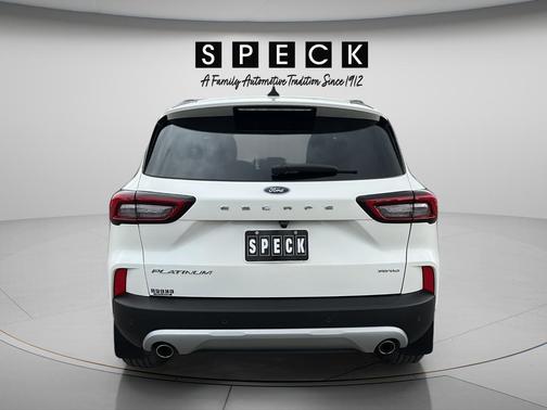 White Metallic 2023 Ford Escape Platinum