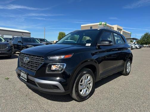Black 2024 Hyundai VENUE PREFERRED