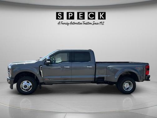 Gray 2026 Ford F-350 Platinum DRW