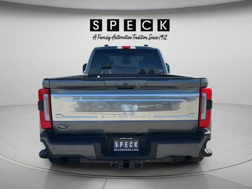 Gray 2026 Ford F-350 Platinum DRW