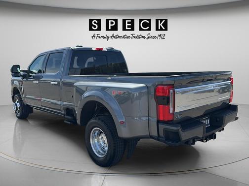 Gray 2026 Ford F-350 Platinum DRW